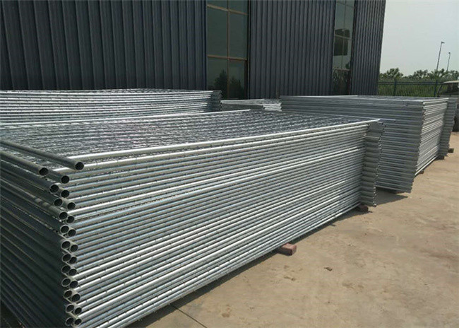 Temporary Construction Heras Anti Climb Fencing Hot Dipped Galvanized 3.5m Panel