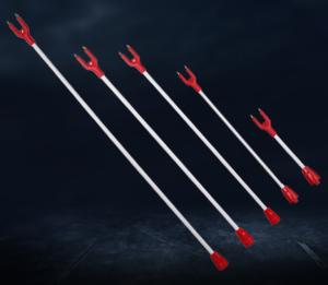 China 0.12KG Handheld Red Electric Cattle Prod Break Proof 33cm Shock Stick For Cattle wholesale