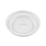 Biodegradable 80mm 90mm Sugarcane Cup Lids For Hot Tea