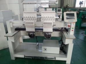 China Industrial Monogramming Machine Two Heads , Cloth Embroidery Machine CT1202 wholesale