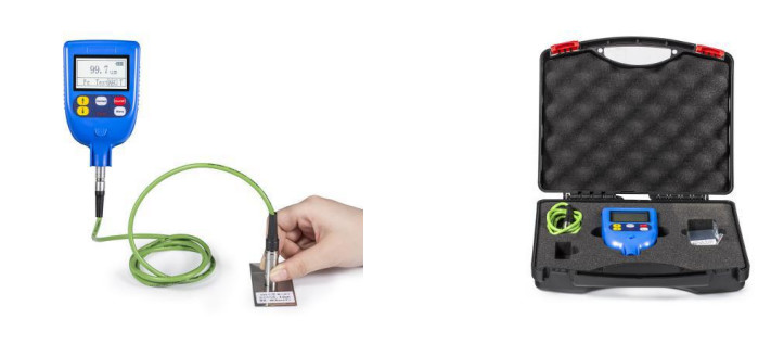 Settled Fe Probe Coating Thickness Gauge Film Thickness Tester