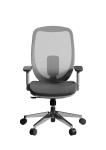 Hotel Office Revolving Chairs Aluminum Base W695*D590*H1035-1130MM Size