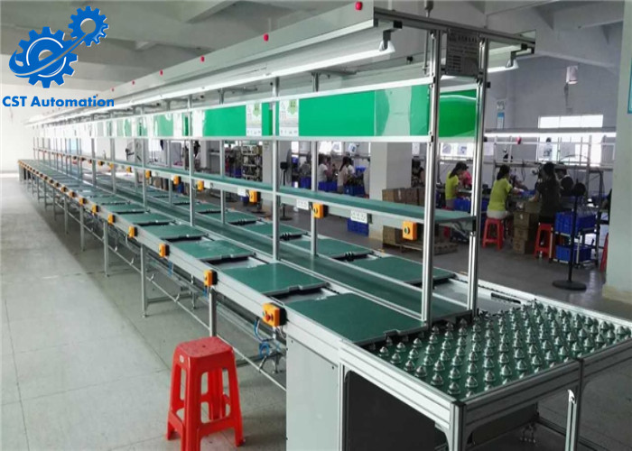 Aluminium Profile Electronics Assembly Line , Large Size LCD TV Assembly Line