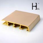 Shining Copper Extruded Profiles Brass Extruding Window Head Sections CuZn39Pb3