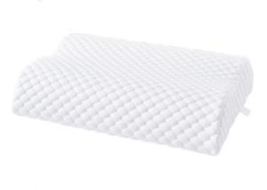 China Washable Polymer Pillow With Wave Shape For Adult wholesale