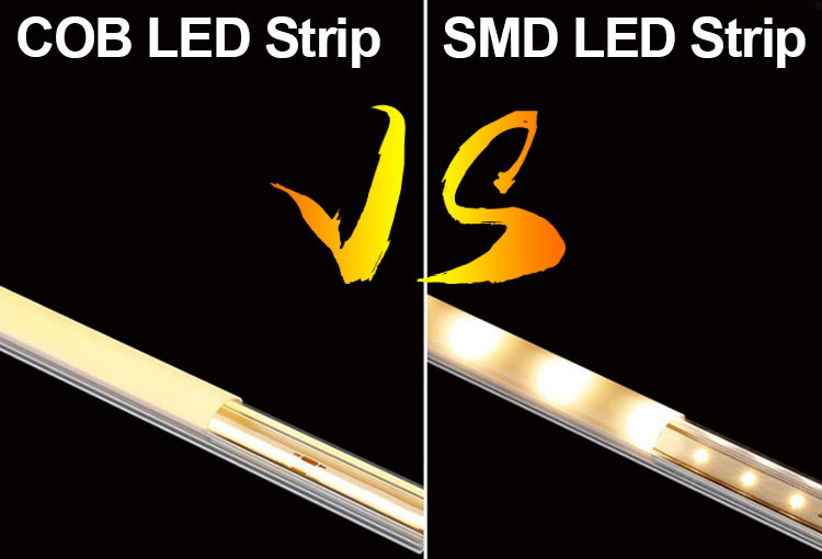 Economical COB Flexible LED Lights Strips 12V Outdoor For Bedroom