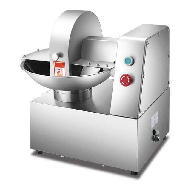 80kg/h 5L Automatic Vegetable Cutting Machine 370w Meat Bowl Cutter Machine
