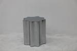 End Table Metal Stainless Steel With Shiny Finish