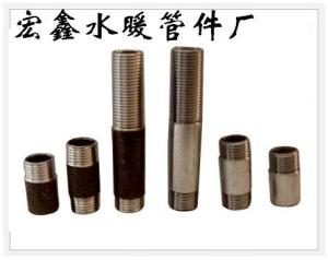 China DIN 2986 seamless black steel pipe nipples manufacturer wholesale
