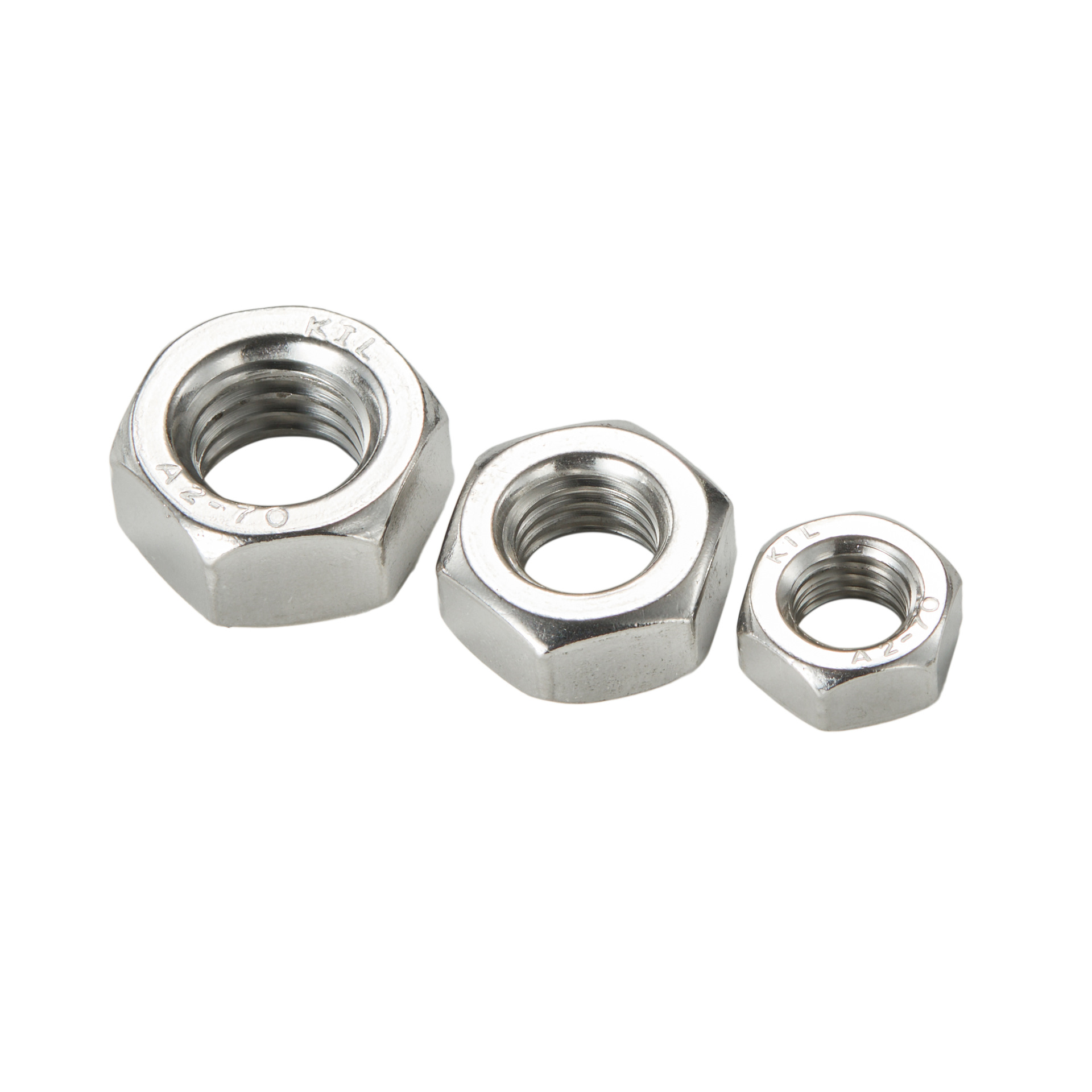Plain Finish DIN934 Nuts M6-M24 for HastelloyC-276 within Standard M6-M24
