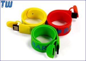 China Fashion Silicon Clap Wristband 8GB 16GB Thumb Drive for Kids wholesale