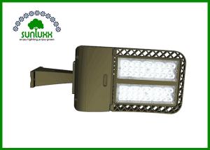 China Direct Wiring LED Shoebox Light , AC 100 - 277V 200W Parking Lot Pole Light Fixtures wholesale