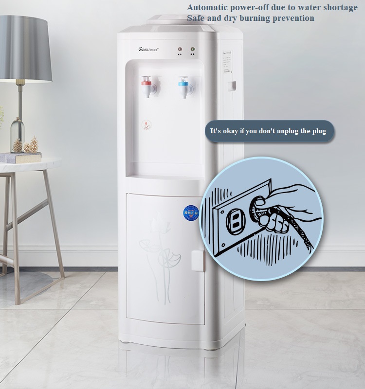 Electric Power Source Vertical Drinking Water Dispenser with App-Controlled Function