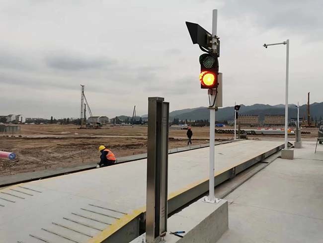 18M 100T Pit Manless Weighbridge System Electronic
