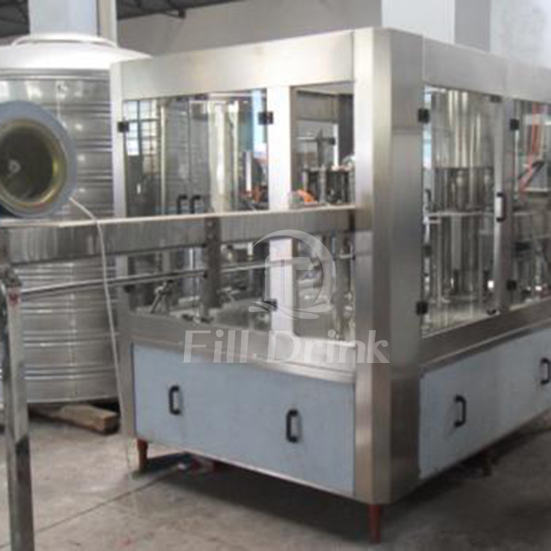 Monobloc Juice Bottle Filling Machine 4000BPH Non Soda Bottling Machine