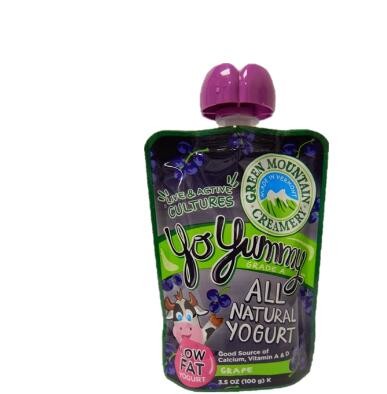 100% oxo biodegradable best quality cheap Plastic spout bag for Juice Packing