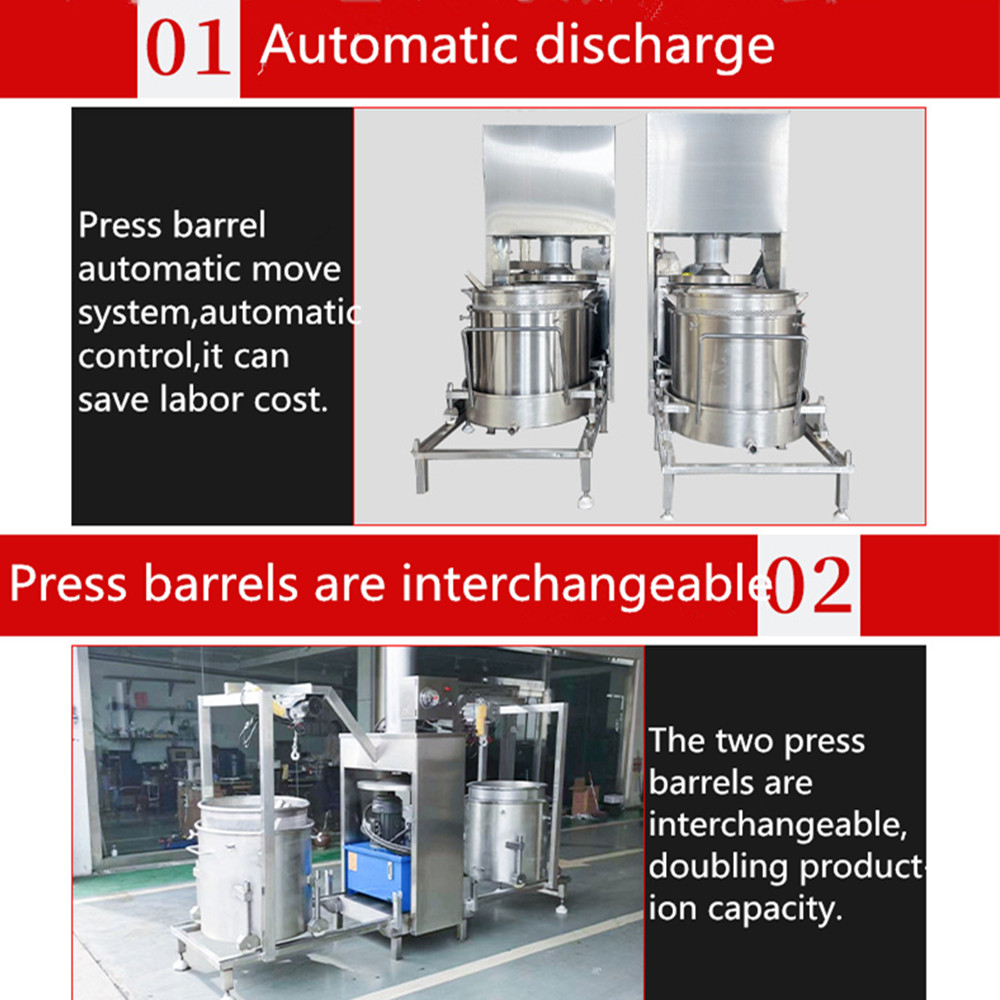 Powerful 3kw Hydraulic Juicer Press for Strawberry Lemon Apple Banana Pear Production
