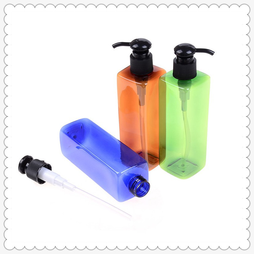 Convenient Plastic Cosmetic Bottles Large Capacity Customized Colors