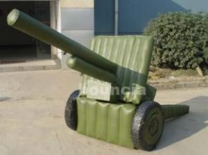 China 0.9mm PVC Tarpaulin Inflatable Military Decoy For Paintball Games wholesale
