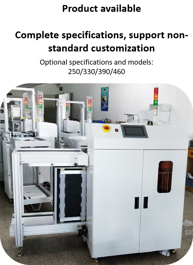 Smt PCB Loader And Unloader PLC Control With Closed Sheet Metal Structure