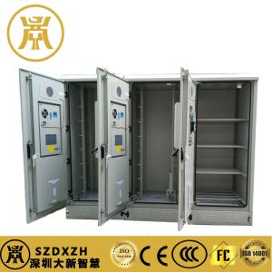 China 3 Bay Industrial And Commercial Outdoor Telecom Cabinets With Cooling wholesale
