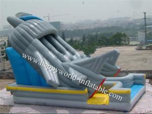 China inflatable titanic slide for sale , robert inflatable slide wholesale