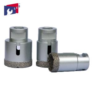 China Hard Porcelain Vacuum Brazed Diamond Tools , Tile Masonry Core Drill Bit wholesale