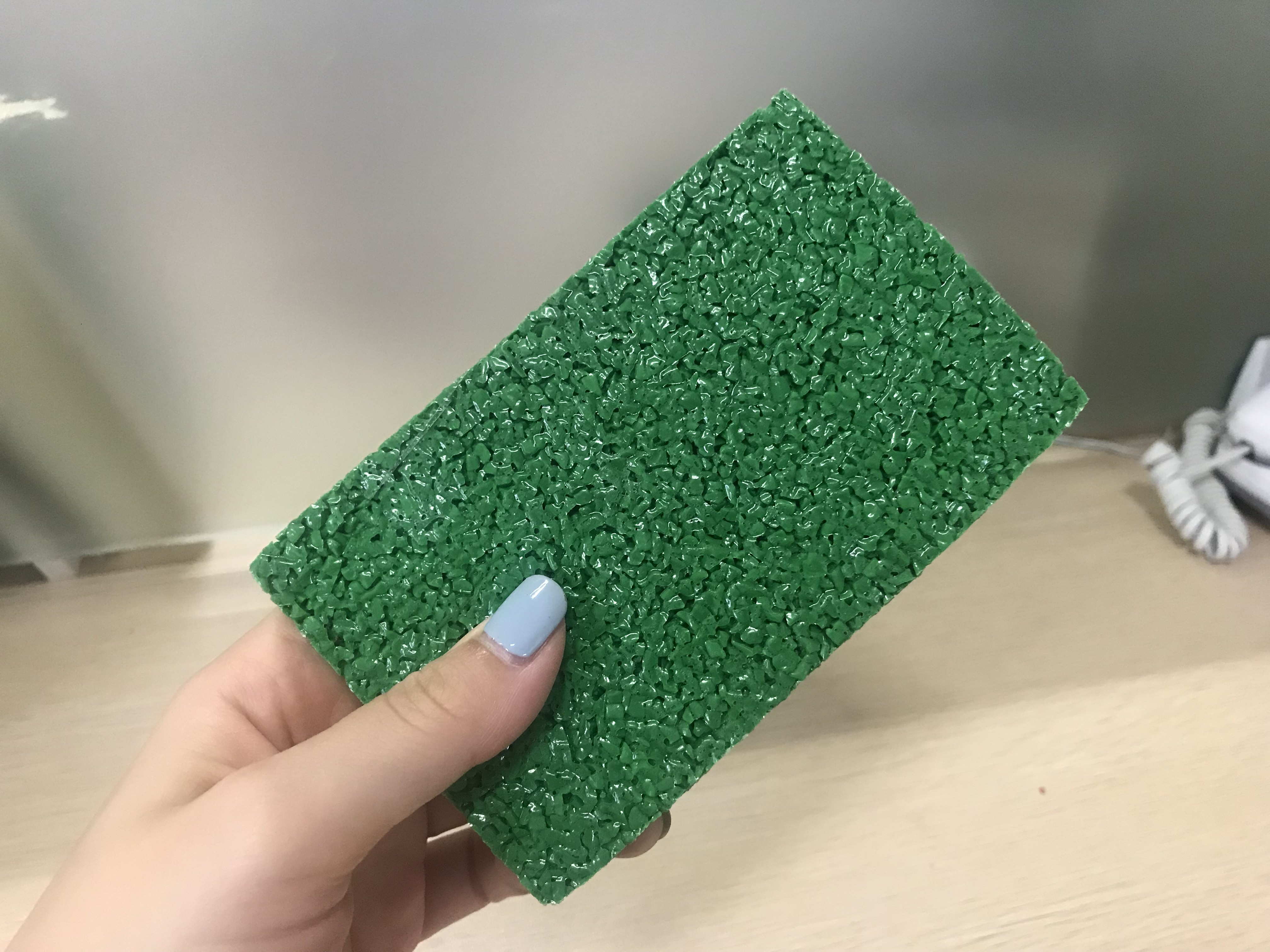 Sports Tennis Court UV Cut Rubber Granules Flooring