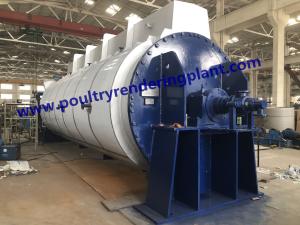 China Tube Coiler Blood Dryer Animal Rendering Machine , Poultry Slaughter Equipment wholesale