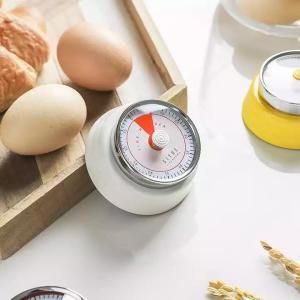 China Round Magnet Kitchen Timer , Safe Mini Circle Digital Cooking Timer wholesale