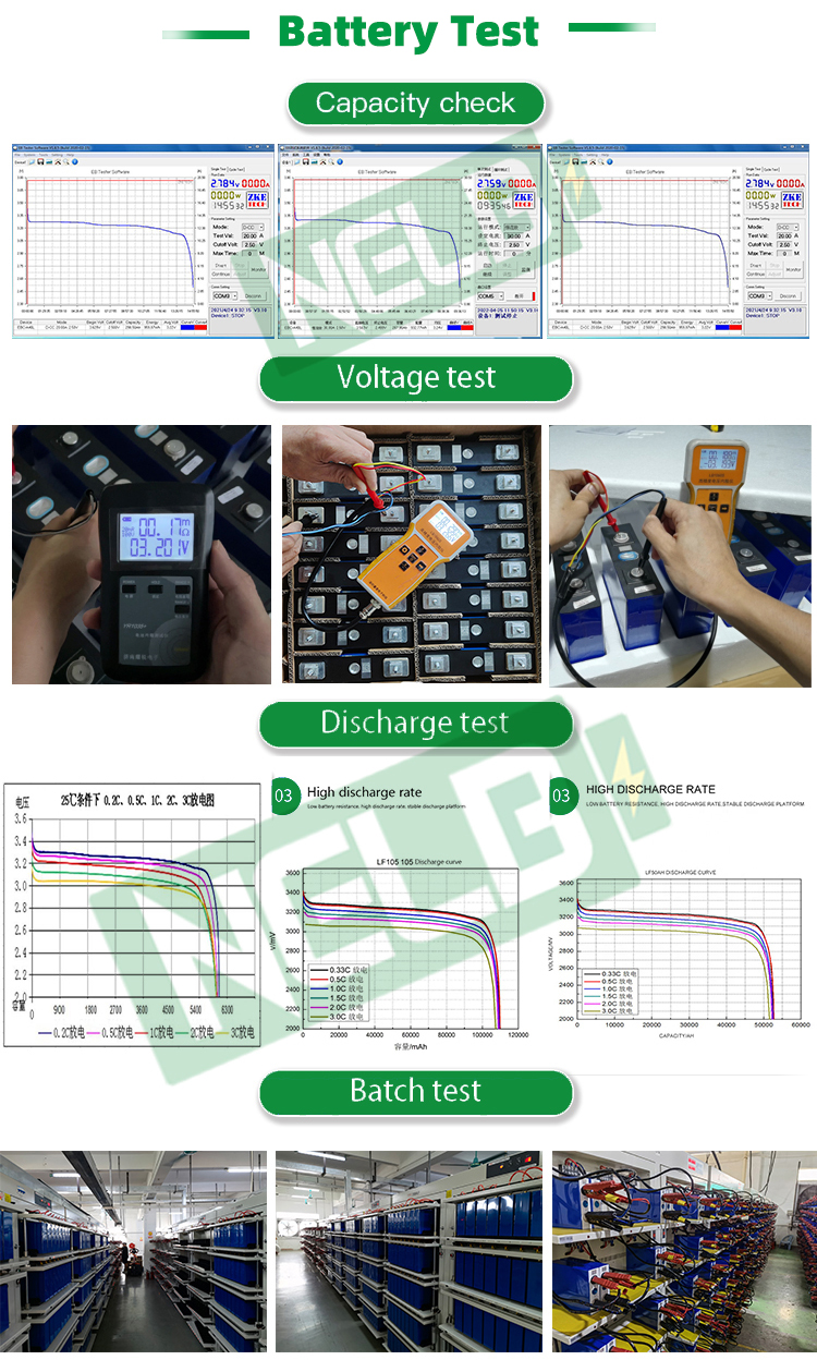 EV LF280K Lifepo4 300Ah 320Ah 280ah Lifepo4 Battery Cells 6000 Times