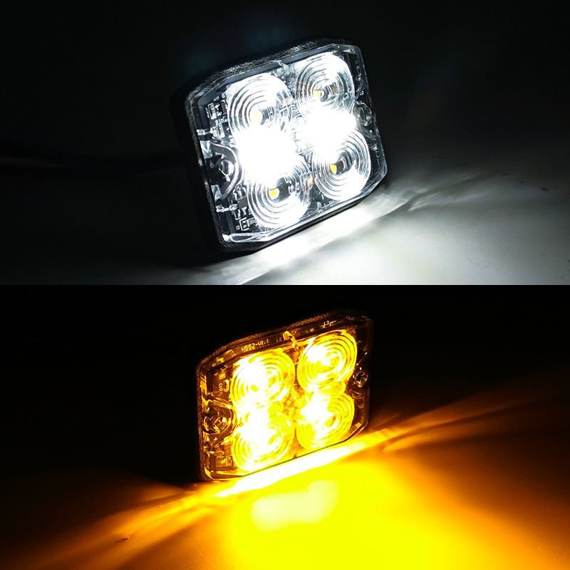 Amber Yellow Flash Strobe Light Emergency Hazard Warning Lights China