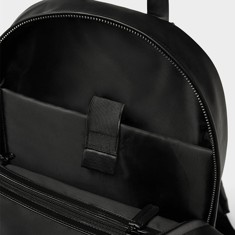 New Smooth Stylish Backpacks Outdoor Travel School Bag Fashion Bag Packs Custom Waterproof Men Genuine Pu Leather Backpa