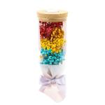 Customized Flower Decoration In Marriage , Preserved Gypsophila Wishing Bottle