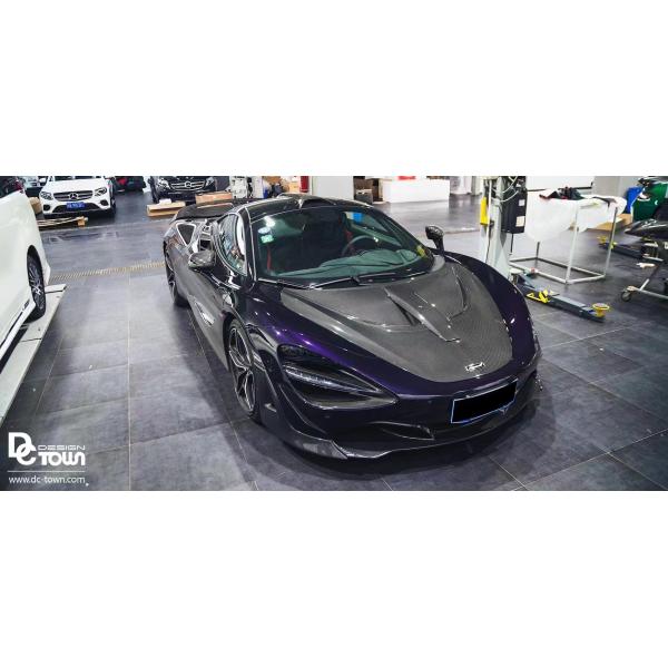 Car Roof Air Scoop for Mclaren 720S N Style Carbon Fiber Roof Air Scoop Vent for Mclaren 720S Coupe 765LT Roof Vent