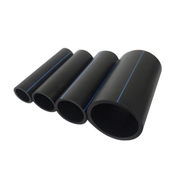 Black HDPE Water Supply Drain Pipes PE100 Plastic 100 Meters
