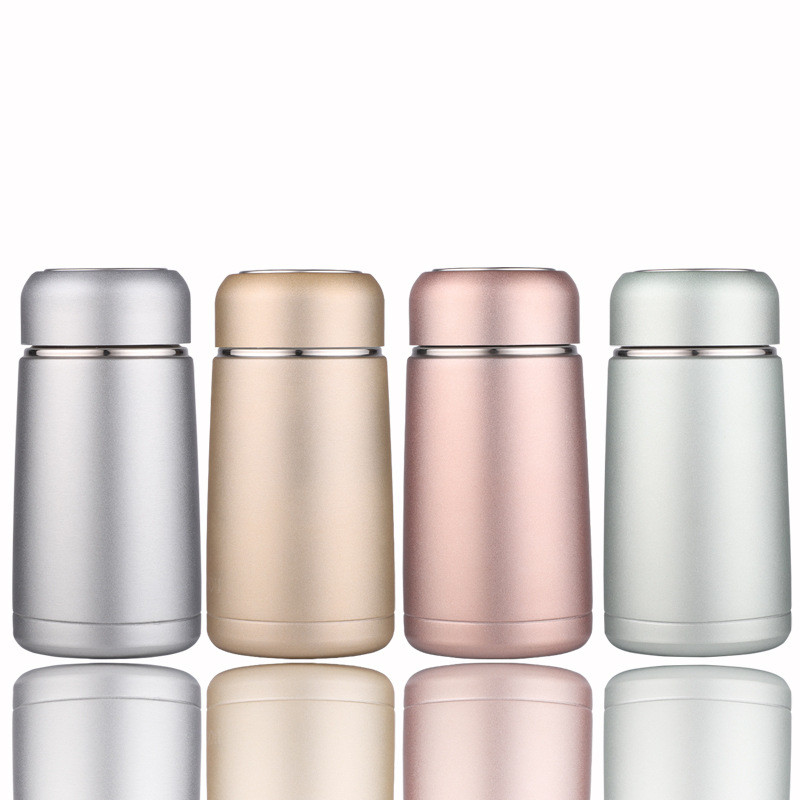 350ML Mini Cute Coffee Cup Vacuum Flasks Thermos Bottle Stainless Steel Water Travel Mug Office Tea Thermal Sealed And Waterproof, Compact And