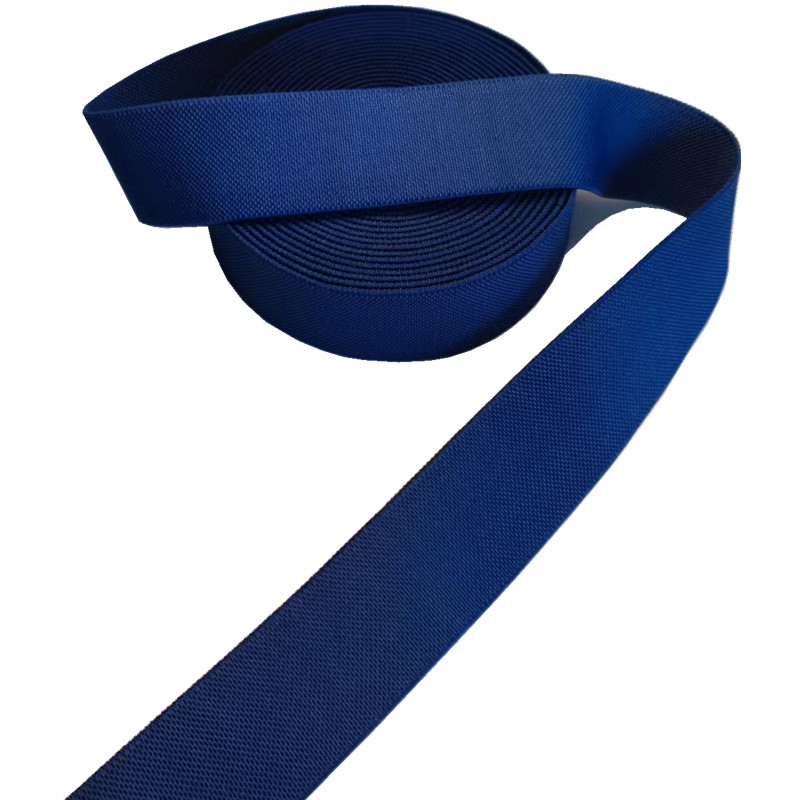 Plain Polyester Custom Color Woven Elastic Webbing for Waistband