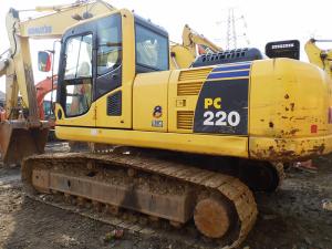 China PC220-8 USED KOMATSU EXCAVATOR FOR SALE ORIGINAL JAPAN USED KOMATSU PC220-8 SALE wholesale