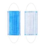 PP Non Woven Fabric Face Mask , Non Woven Disposable Mask Non Irritating