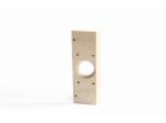 Thickness 8-60mm Fire Brick Board , Sound Absorption Vermiculite Stove Board