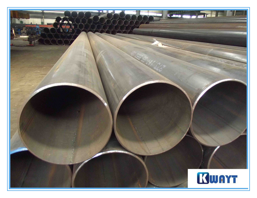 Q235 Black Round ERW Welded Steel Pipe