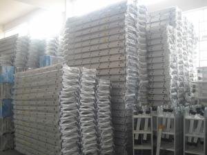 China Aluminium 5.7m 2x12 Foldable Extension Ladder wholesale
