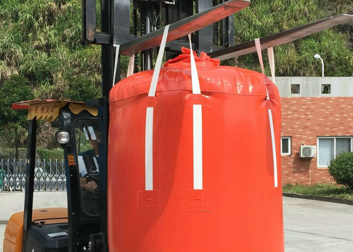 1 Ton - 2.5 Ton PVC Recycled Big Bag Cone Bottom / Flat Bottom With Spout