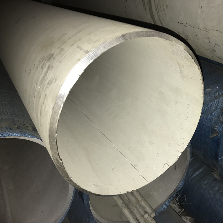 ASTM A312 Stainless Steel Seamless Pipe Pickled Round Shape OEM