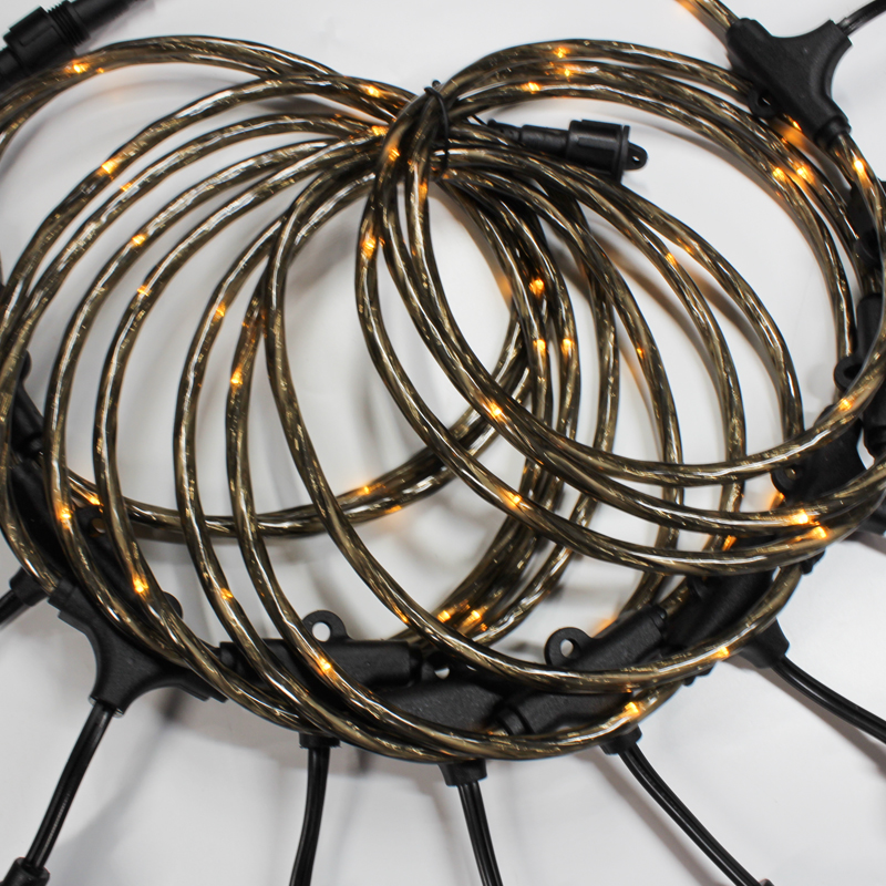 Flash Light Cable S14 String Lights Waterproof E27 Warm LED Retro Edison Filament Bulb Outdoor Street Garden Patio Holiday Light