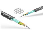 Outdoor Underground G652D SM Armoured Optical Glass Fiber Optic Cable GYTA