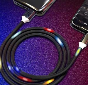 China Fashionable Long Phone Charger Cord 8 Pin Type C For MP3 / MP4 Players wholesale