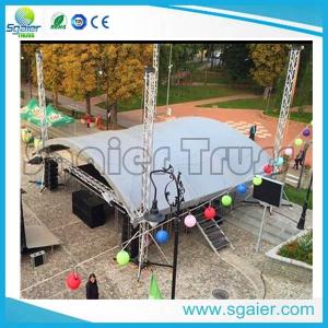 China Party Led Screen Truss , Aluminum Truss Roof Systems Ce / Tuv Certificated wholesale