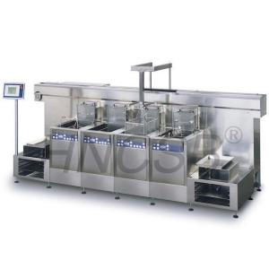 China Automatic Ultrasonic Cleaner Machine 10600W Heating With Auto Feeding Parts wholesale